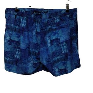 Peter Millar Crown Sonora Patchwork Swim Trunks XL
